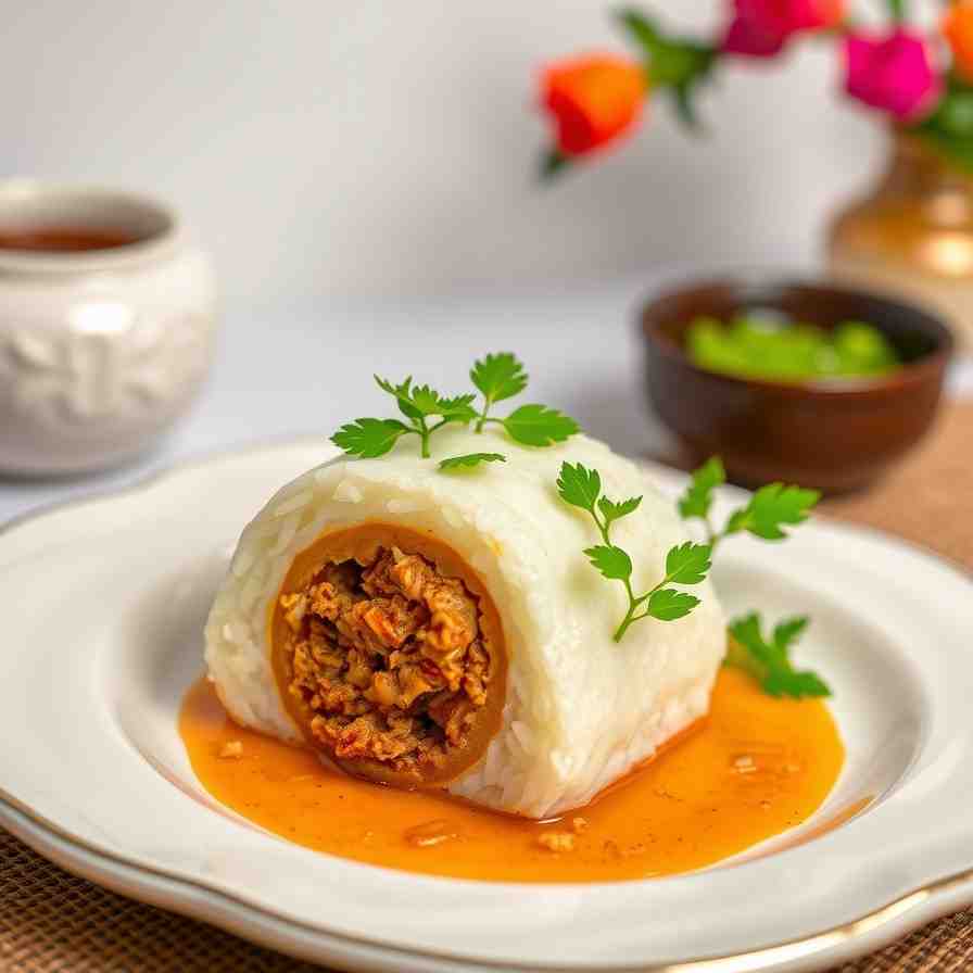 Asian Dishes - Pulut Panggang Recipe